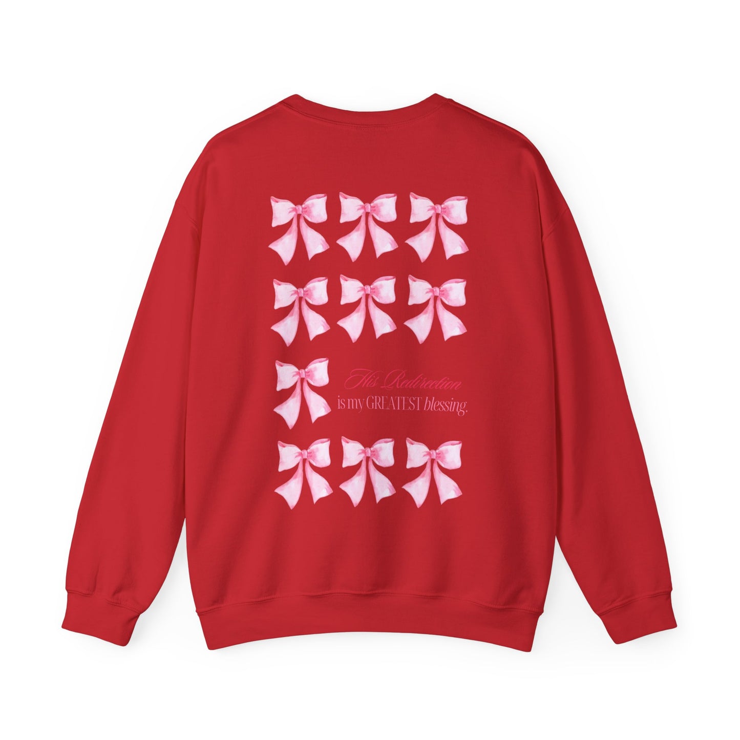 His Redirection Crewneck Sweatshirt